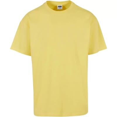 Urban Classics - Heavy Oversized Heren Tshirt - 4XL - Geel