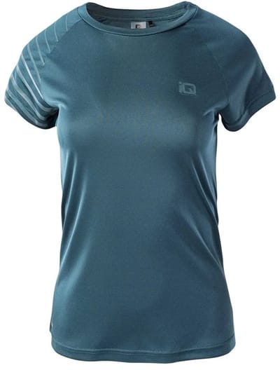 Iq Hida T-shirt Met Korte Mouwen Blauw XL Vrouw