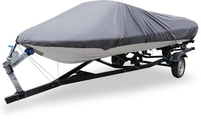 Dailygoods- Bootafdekking Trailerable - Afdekzeil Boot - Boothoes Afdekzeil - Vissen Snelboot - Oxford Materiaal - 17-19ft Afmetingen