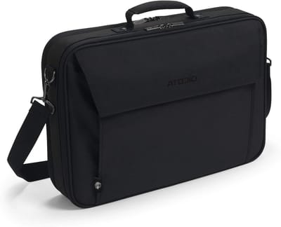 Notebooktas - Laptoptas Aktetas - Laptop Beschermen - Gemaakt van gerecyclede flessen - 15-17.3 inch - Zwart