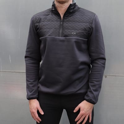 Calvin Klein Ramond Hybrid 1/4 Zip Men Sweater Urban
