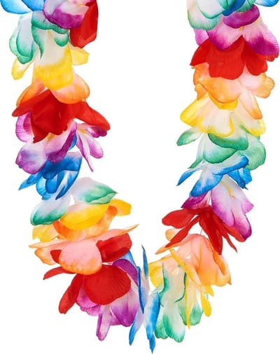 New Age Devi - Haal de tropen in huis met deze 2 stuks Aloa Hawaii Krans - Hawaii- Hawaii Decoratie- Hawaii Slinger en ervaar de magie van Hawaii!