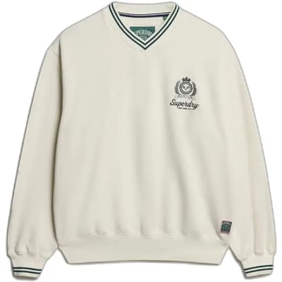 Dames V-hals sweatshirt Superdry Country Club