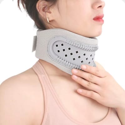 Cervicale Nekbrace Spons – Verstelbare Nekbeschermer voor Nekklachten, Whiplash, Artrose, Nekpijn & Ruggengraat Ondersteuning