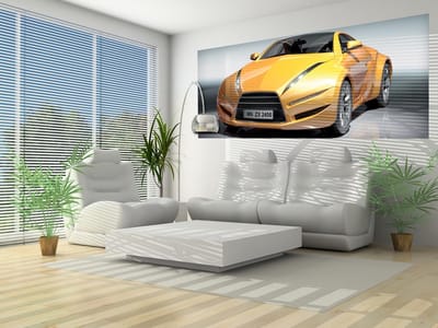 Sports Racing Car Photo Wallcovering
