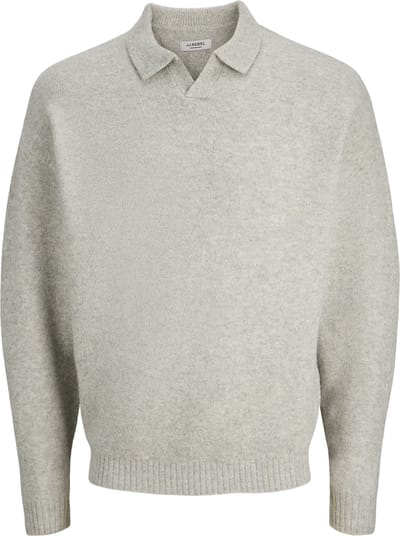 JACK&JONES - JREBSONAR KNIT SPLIT NECK - Jongens - Gebreide truien