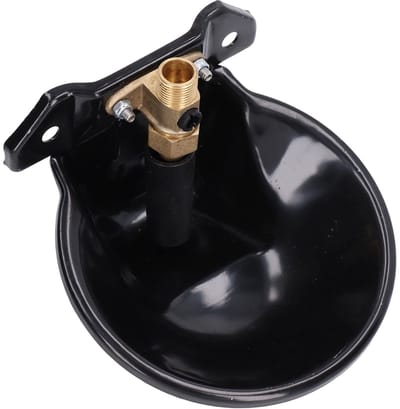 Drinkbak met Messing Vlotterventiel, Drinkbak Farm Feeding Water Bowl Dispenser voor Schapen, Geiten, Biggen, Kleine Paarden Farm Livestock Supplies
