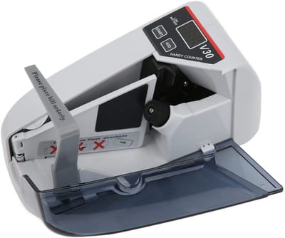 Allecto - Geldtelmachine - Snel en Nauwkeurig - Tot 600 Biljetten per Minuut - Handmatige bediening - Effectieve geldcontrole - Ideaal voor bedrijv...