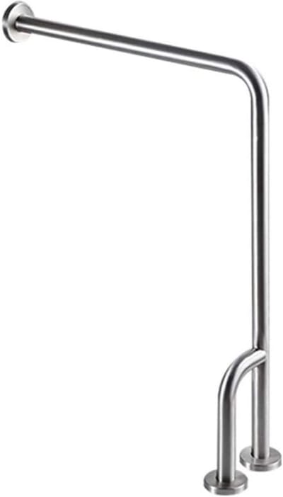 Badkamer Grijpstang - Veiligheidsgreep Toilet - Ondersteuning Thuis - Antislip Handvat - 60 x 70 cm - Zilver