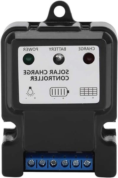Zonne Laadregelaar - Intelligente Controller - Energie Beheer - LCD Display - 10A 6V/12V - Zwart