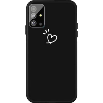 Mocaa Samsung Galaxy S20 Designz Love Heart Case Zwart