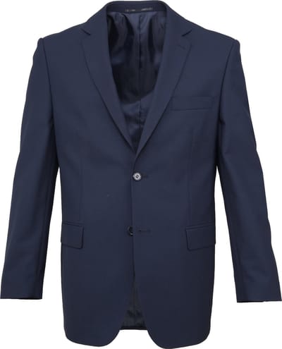 Suitable Colbert Picador Wol Blend Donkerblauw - Maat 50 - Heren blazer