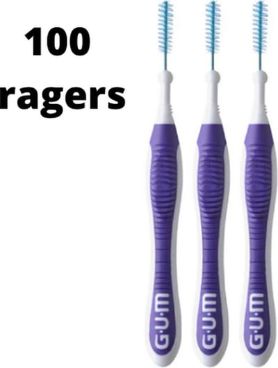 Gum Travler Ragers 1.2mm Paars - 2 x 50 stuks - Voordeelverpakking