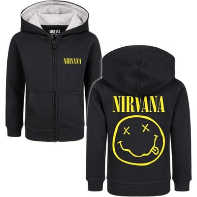 Nirvana Kinder vesten voor kinderen - Metal Kids - Logo - voor Kinderen - zwart