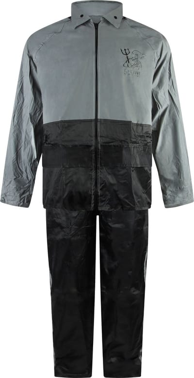 C-Line Regenpak met Capuchon - Reflecterende Jas - Nieuw Model - Volwassen maat S