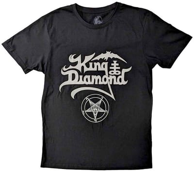 King Diamond - Logo Heren T-shirt - 2XL - Zwart
