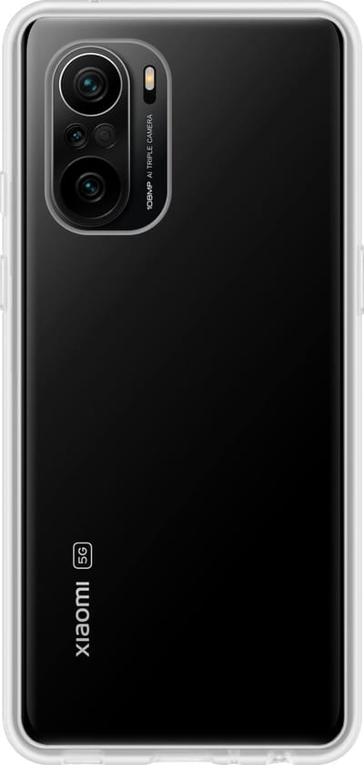 Hoes - Geschikt voor Xiaomi Mi 11i - Sterk & Shockproof - Hoesje Cover - Siliconen Case - Transparant