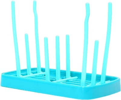 Babyfles Drogen - Flessenhouder Baby - Flessen Schoonhouden - Afneembaar Ontwerp - 23.5 x 13.5 cm - Blauw