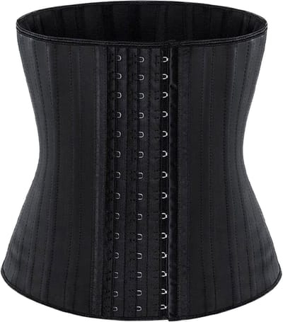 JustValue Waist Trainer - Maat S - Corset - Afslankband - Korset Afslanken - Zweetband Buik - Zwart