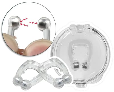 Anti-Snurk Clip - Neusspreider - Magnetische Anti-Snurk Clip - 2 stuks