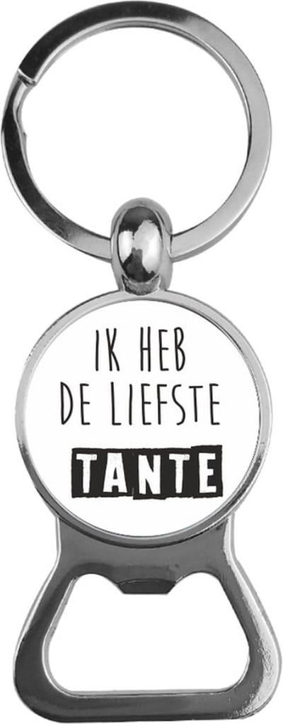 Bieropener Glas -  Ik Heb De Liefste Tante