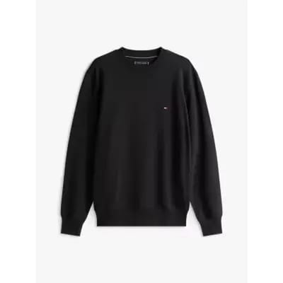 Classic Crew Neck Long Sleeve Solid Sweatshirt Comfortable and Stylish