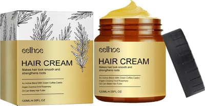 Hair cream - haar masker - hair cream - masker - rozemarijn - gezond haar - haargroei - Castor - Eelhoe - 120 ml