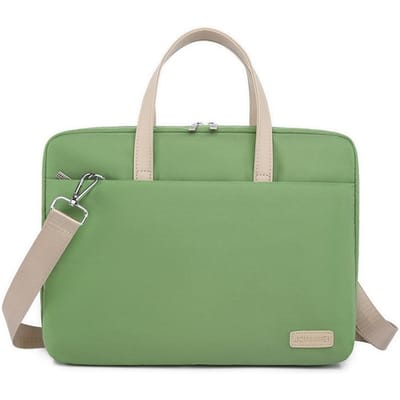 Laptoptas met grote capaciteit Schoudertas Crossbodytas Heren en Dames Handgeschreven Aktetas 13 inch