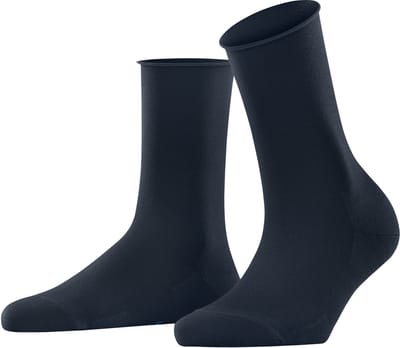 FALKE Active Breeze eenkleurig lyocell sokken dames blauw - maat 35-38
