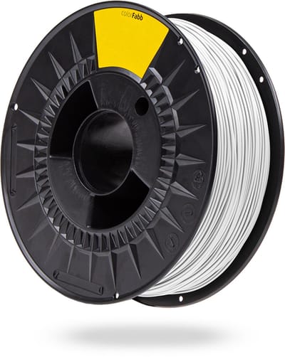 colorFabb Pla High Speed Pro Semi-matte Traffic White 3D-printerfilament - 1,75 mm - 1000 g - High speed printing - Excellent toughness - Easy-to-print