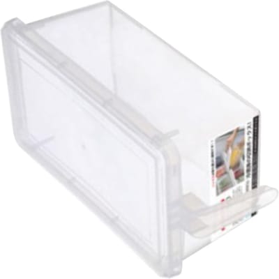 Organisateur de Réfrigérateur 5L Plastique de Qualité Alimentaire Boîte de Rangement Alimentaire Hermétique avec Couvercle et Poignée pour Légumes et white