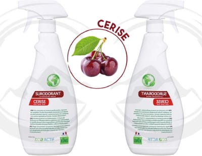 2X Sterke kersenluchtverfrissers Ecologisch 750ml