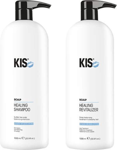 Kis Kerascalp Healing duo shampoo en treatment 1L | Extra voordelig