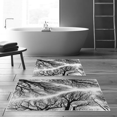 Asir - Badmattenset (2 stuks) - Veelkleurig - 60 x 100 cm