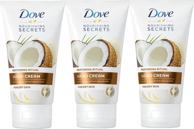 Dove - Handcrème - Restoring Care - 75ml x 3
