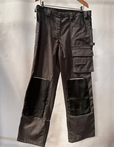 Havep 80029 Dames werkbroek Charcoal Grijs/Zwart/Zilvergrijs maat 46