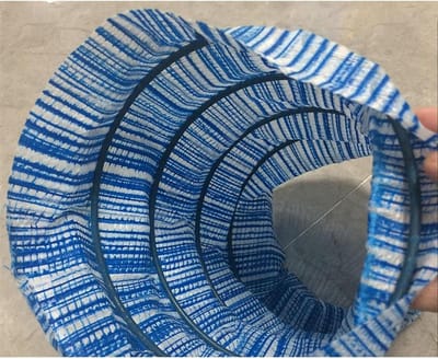 Geperforeerde Drainageslang - Franse Afvoerbuis - Wateroverlast Voorkomen - Versterkte Staaldraad - 5 cm Diameter - Zwart