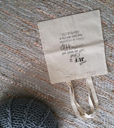 Tas Onze Juf is ...  leerling/groep afscheid bedankt bedankje cadeau cadeautjes juffen  Juffendag cadeau  Einde schooljaar   juf