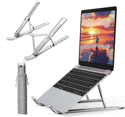 DailySupplies® Laptop Standaard Verstelbaar - Opvouwbaar - Verhoger