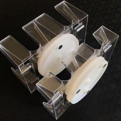 Speelkaart 2 Deck/6 Deck Roterende Kaartlade - Handige Speelkaarthouder - Clear Card Game Organizer - Poker Set Opbergbox