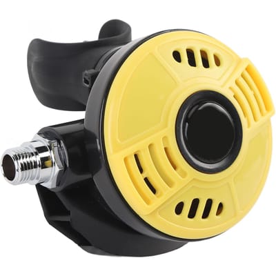 Duikregulator Multifunctioneel Voedselkwaliteit Siliconen Mondstuk Explorer Duiken 2e Trap Regulator Geel geel