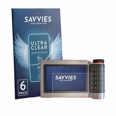 Savvies - Screenprotector voor Kverneland IsoMatch Tellus GO Plus - Folie Beschermfolie transparant 6 Stuks