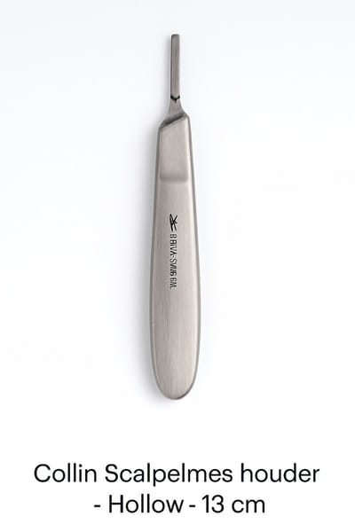 Belux Surgical Instruments / Collin Scalpelmes houder - Hollow - 13 cm