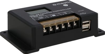 Mestic Solar Laadregelaar PWM MSC-2020 – 20A - Natte/Gel/Verzegelde en LiFePO4 Accu's - 9-32V Accu's