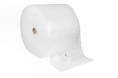 Kortpack - Noppenfolie met Grote Noppen - 100cm breed x 50mtr lang, 100my dik - 1 rol - Luchtkussenfolie - Bubbeltjesplastic - (055.0350)