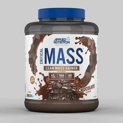 Applied Nutrition Critical Mass Professional – Weight Gainer Shake 566 kcal / 42 g eiwit – 2,4 kg – Massa & Spiergroei - Chocolade smaak