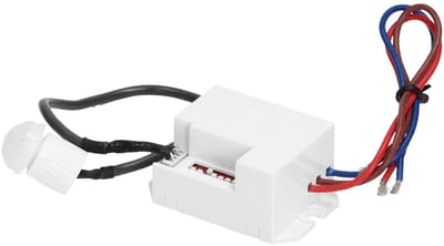 Golden crown - Mini-bewegingssensor - 360 graden - Energiezuinig - Led-compatibel - Tijdinstelling - Perfect voor thuis en kantoor