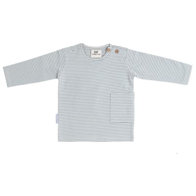 Baby's Only Truitje Stripe - Baby truitje - Nordic Blue - Maat 56 - 100% ecologisch katoen - GOTS