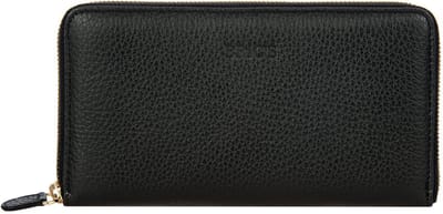 BRIC'S Leren portemonnee Gondola Verbena Wallet Black zwart
