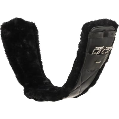 Lederen dressuursingel LeMieux Arika Simuwool